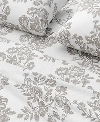 Linery & Co. 100% Turkish Cotton Flannel Printed Sheet Set