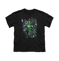 Green Lantern Boys Surrounded By Death Short Sleeve Juvenile Tee / T-Shirt