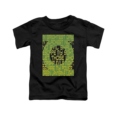 Green Lantern Baby-Girls Oath Short Sleeve Toddler Tee / T-Shirt