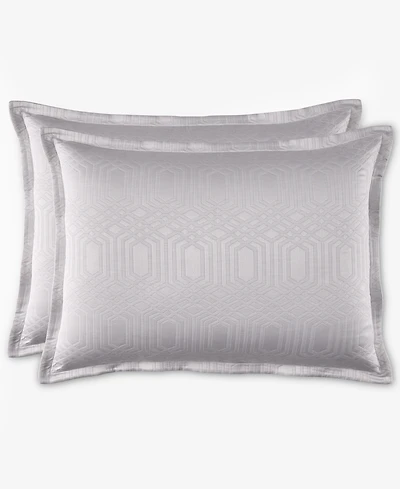 Hotel Collection Italian Positano Matelasse 2-Pc. Sham Set, European, Exclusively at Macy's