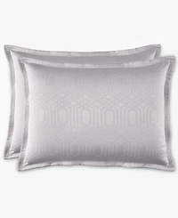 Hotel Collection Italian Positano Matelasse 2-Pc. Sham Set, European, Exclusively at Macy's