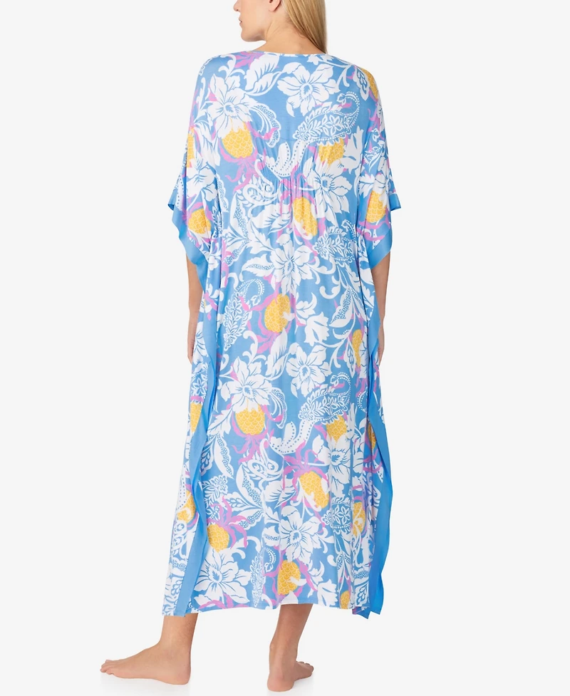 Ellen Tracy Women's Short 3/4 Sleeve Caftan