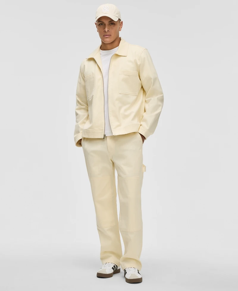 Mode of One Men's Regular-Fit Stretch Twill Utility Jacket, Exclusively at Macy's