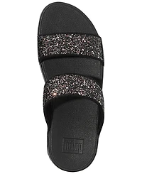FitFlop Women's Lulu Multi-Tonal Glitter Wedge Sandals
