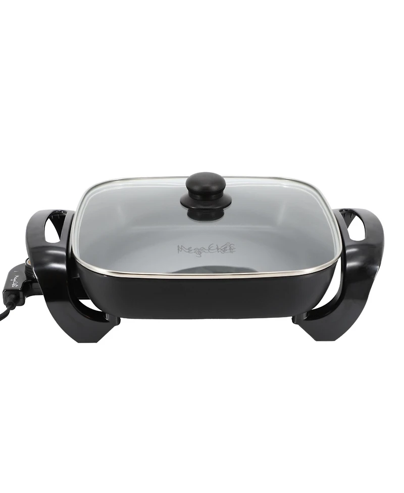Megachef 11.81 Inch Electric Skillet with Non-Stick Coating