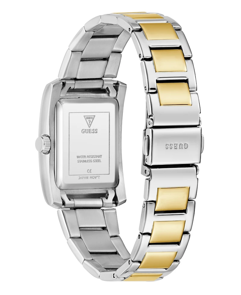 Guess Women's Analog Two-Tone Stainless Steel Watch, 27mm
