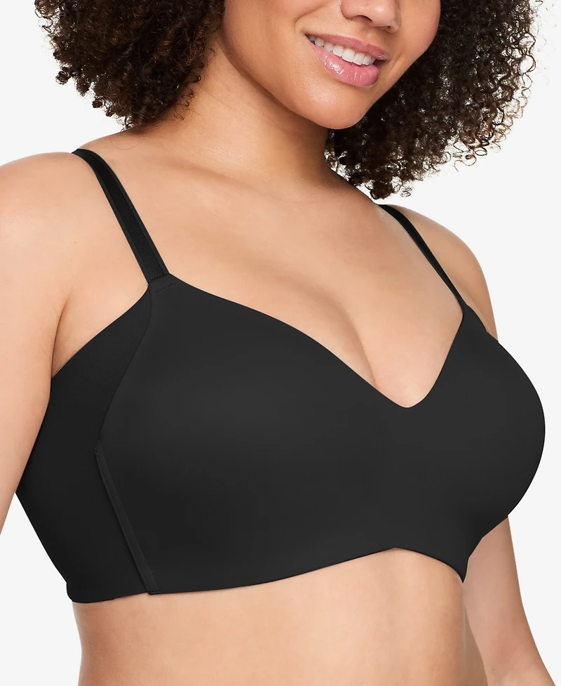 Warner's Women's No Side Effects Underarm-Smoothing Wireless Bra RM3061A