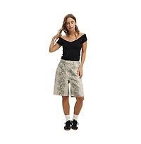 Cotton On Women's Super Baggy Denim Jort