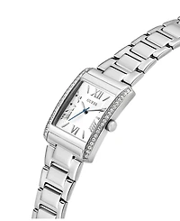 Guess Women's Analog Silver Tone Stainless Steel Watch, 27mm