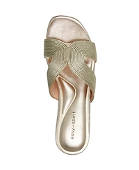 Easy Spirit Women's Calera Flat Slip-On Sandals