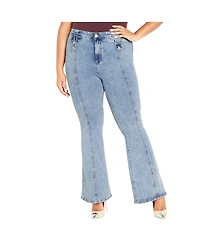 City Chic Plus Size Asha Mia Jean