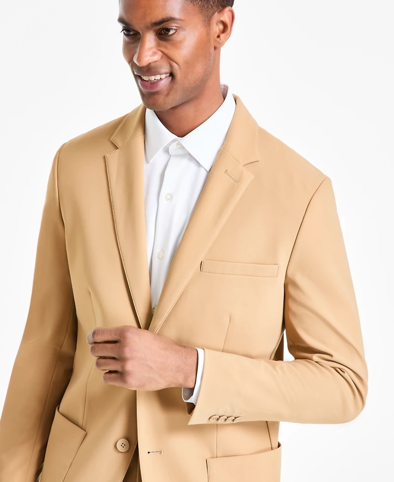 Alfani Men's Alfatech Notch Lapel Patch Pocket Blazer, Created for Macy's