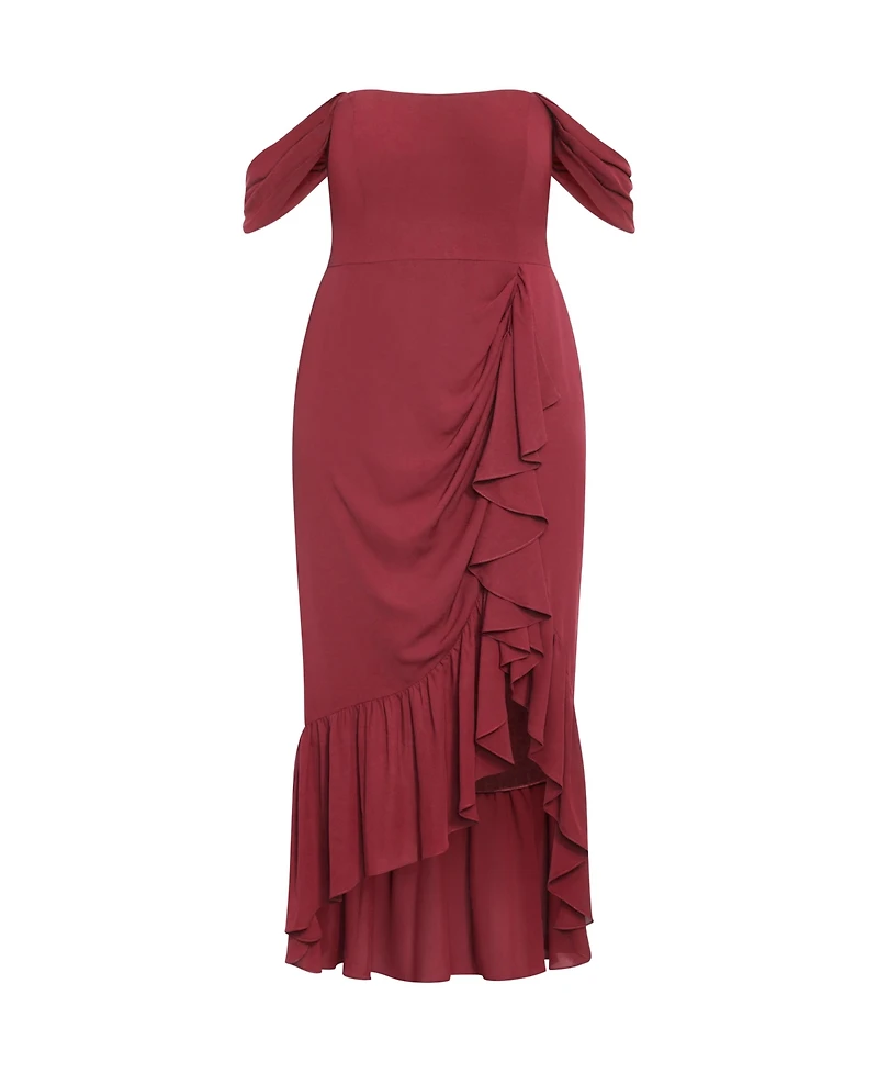 City Chic Plus Rosabella Maxi Dress