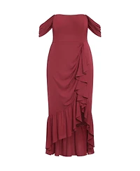 City Chic Plus Rosabella Maxi Dress
