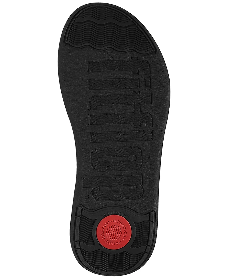 FitFlop Women's F-Mode Go Adjustable Flatform Thong Sandals