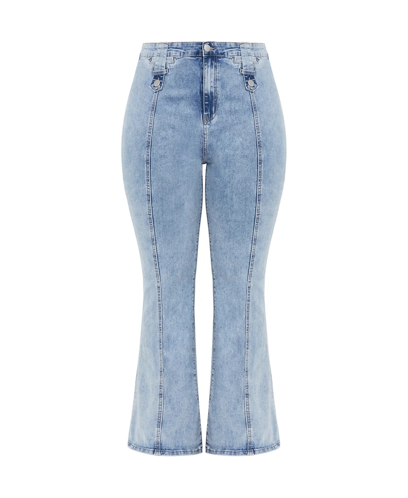 City Chic Plus Size Asha Mia Jean