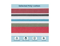 Slickblue Portable Poly-Cotton Hammock with Stand and Carrying Case