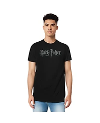 Harry Potter Mens Logo Short Sleeve Adult Tee / T-Shirt