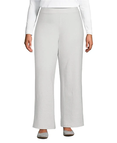 Lands' End Women's Starfish High Rise Wide Leg Pants