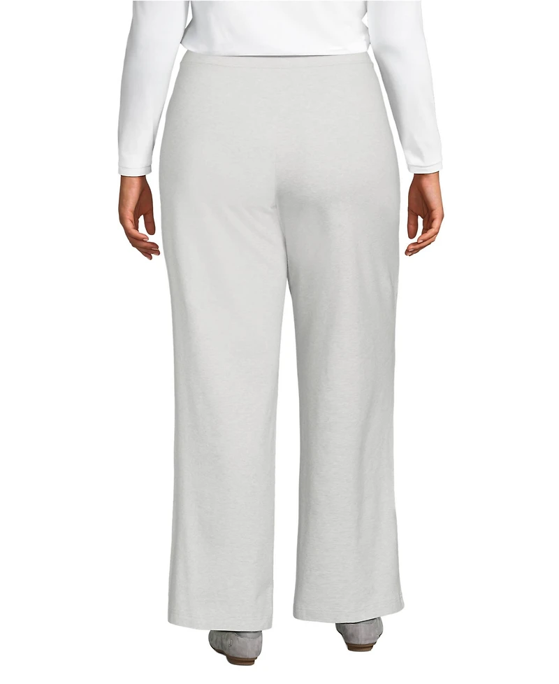 Lands' End Women's Starfish High Rise Wide Leg Pants