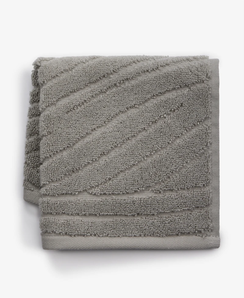 Hotel Collection Expressionist 100% Turkish C0tton Washcloth, 13" x 13", Exclusively at Macy's