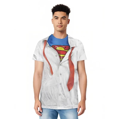 Superman Mens I m Short Sleeve Adult Poly Crew T-Shirt