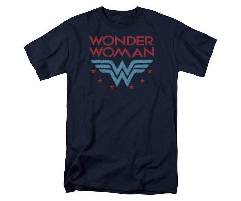 Dc Wonder Woman Big & Tall Comics Stars Short Sleeve Adult Tee / T-Shirt