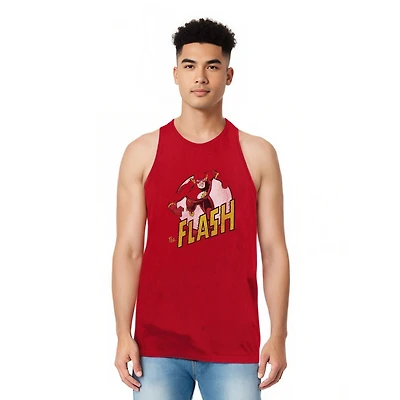 Dc Flash Mens Comics The Adult Tank Top
