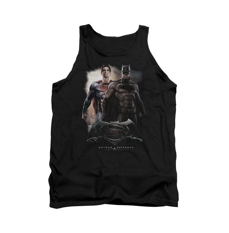 Batman V Superman Mens Dawn Adult Tank Top
