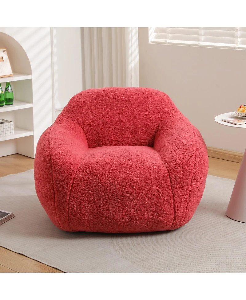 Giant Bean Bag Chair for Adults, Comfy Beanbag Couch with Armrests Living Room & Bedroom-The Pop Home