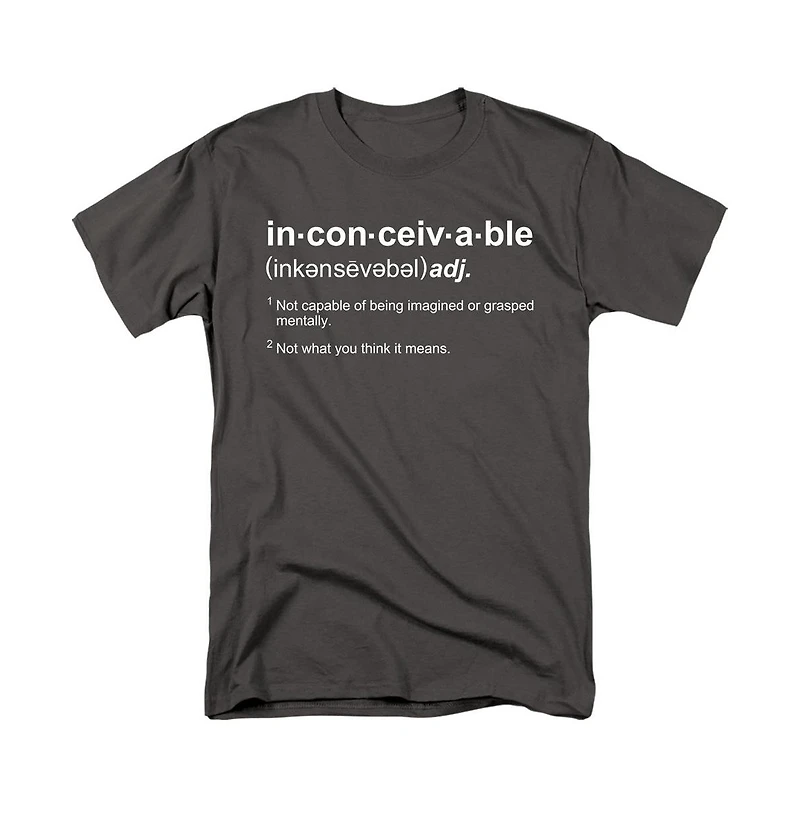 Princess Bride Mens Definition Short Sleeve Adult Tee / T-Shirt