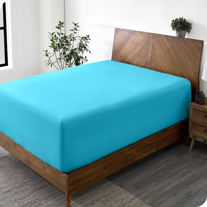 Bare Home 22 Inch Extra Deep Pocket Fitted Sheet