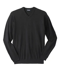 KingSize Big & Tall Lightweight V-Neck Sweater