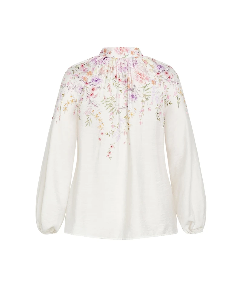 Plus Keyla Print Shirt