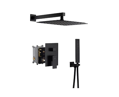 Casainc Pressure-Balanced (Temperature And Volume) All-In-One Kit with Rough in-Valve