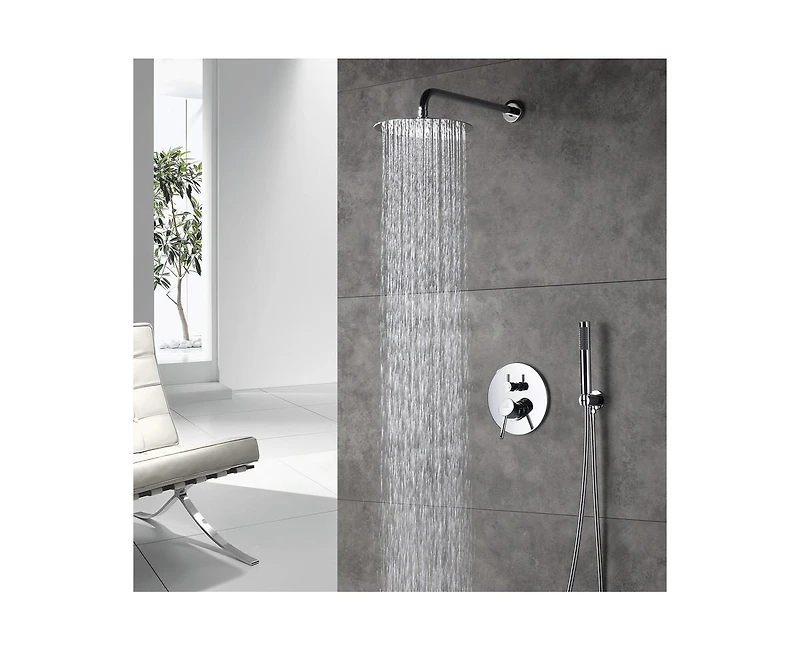 Casainc PureEssence Pressure-Balanced (Temperature And Volume) All-In-One Kit with Rough in-Valve