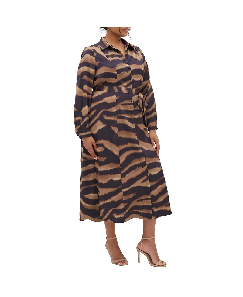 Plus Untamed Dress