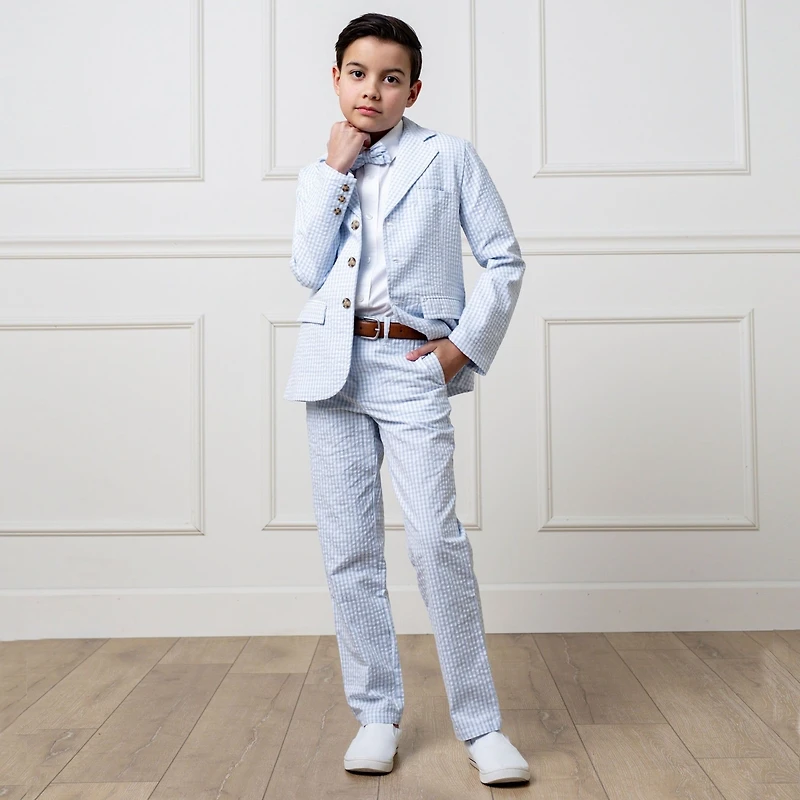 Hope & Henry Toddler Boys Seersucker Suit Pant