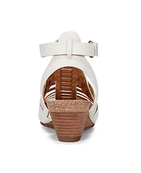 Earth Women's Hattie Fisherman Wedge Sandals