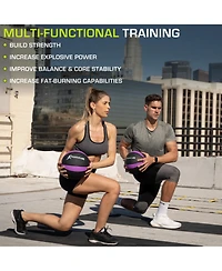 ProsourceFit Rubber Medicine Ball