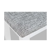 Jofran Urban Icon Contemporary 45" Upholstered Dining Bench