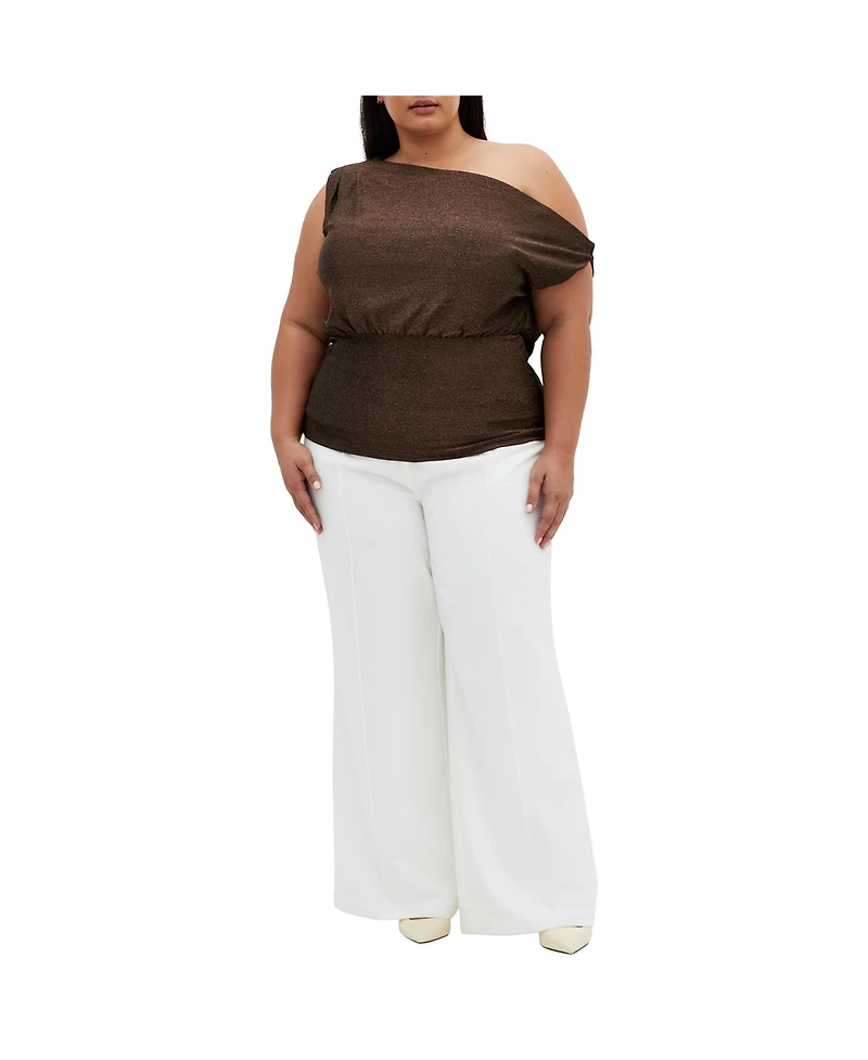 Plus Paloma Shimmer Top