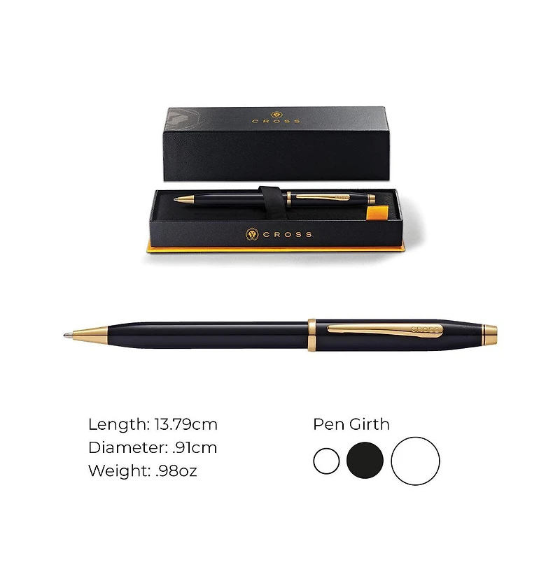 A. T. Cross A.t. Century Ii Medalist Ballpoint Pen