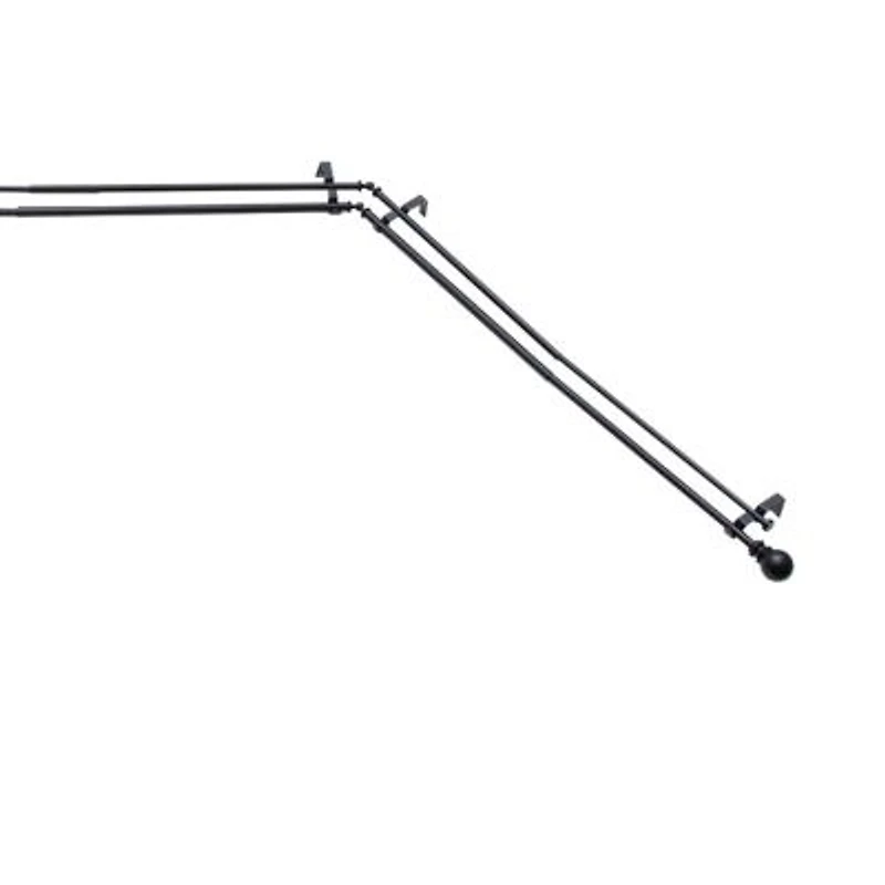 Kenney Bryce 3 4 Decorative Bay Window Double Curtain Rod