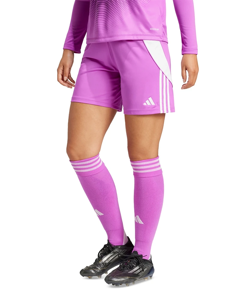 adidas Women's Active Tiro 24 Performance Drawstring Shorts
