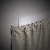 Lunar 5/8" Complete Blackout Room Darkening Wrap Rod