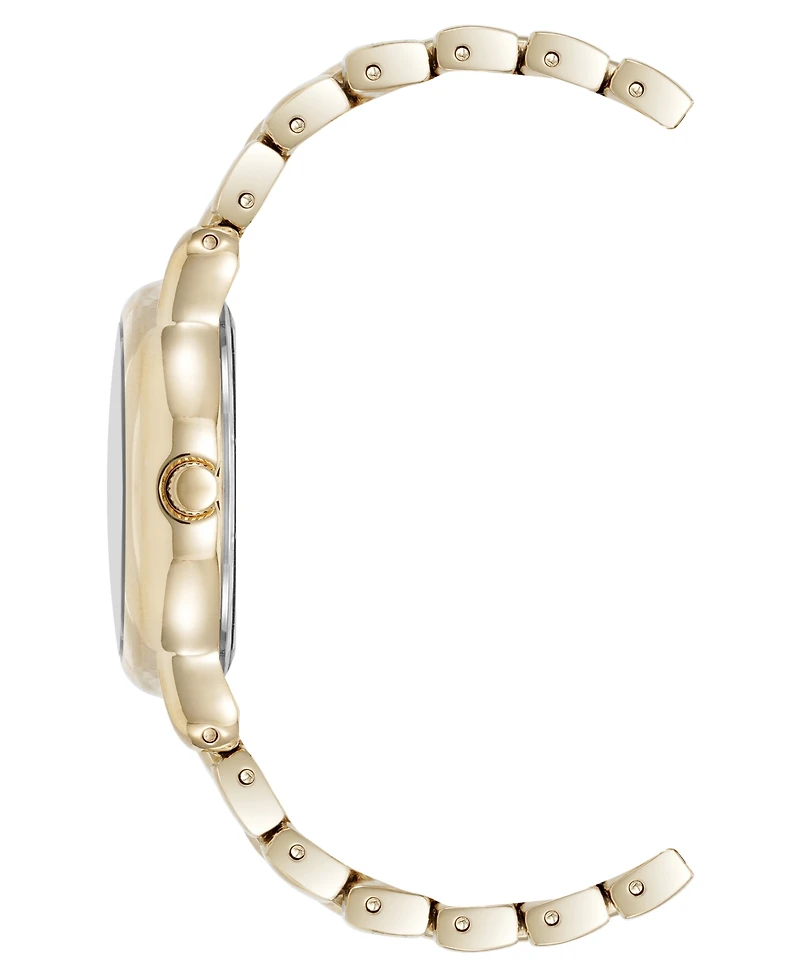 Anne Klein Women's Quartz Signature Gold-Tone Metal Alloy Watch, 30mm