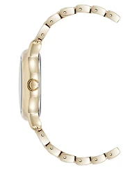 Anne Klein Women's Quartz Signature Gold-Tone Metal Alloy Watch, 30mm