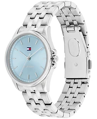 Tommy Hilfiger Women's Quartz Silver Tone Stainless Steel Bracelet Watch, 30mm