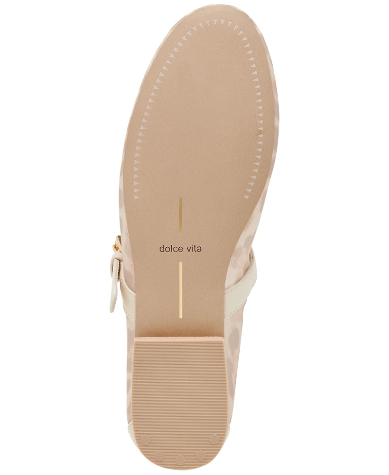 Dolce Vita Women's Roslyn Mesh Mary Jane Flats